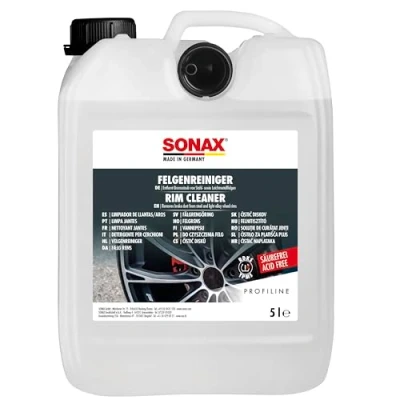 Image de SONAX Nettoyant pour jantes (5000 ml) élimine la poussière de freins des métalliques et en alliage Réf: 02305000