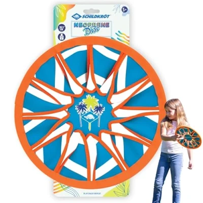 Image de Schildkröt Néoprène, Ø30cm, Frisbee Souple, Disque à Lancer, dans Une Boîte, Nouveau Design, Unisex Bambini, Rouge/Vert, 970352