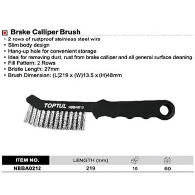 Image de TOPTUL NBBA0212 Brosse métallique 13.5 48