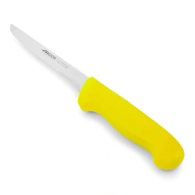 Image de Arcos Séries 2900 Couteau à Désosser Lame Acier Inoxydable Nitrum 140 mm Manche Polypropylène Couleur Jaune