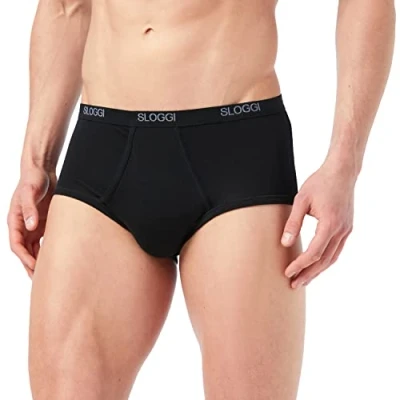 Image de Sloggi Homme Basic Maxi Slip,Noir, 5