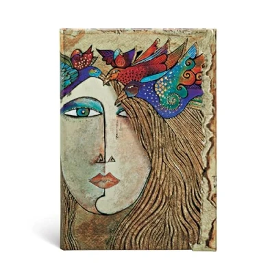 Image de Paperblanks Laurel Burch Esprit de Femme Carnet note Ligné Mini Multicolore