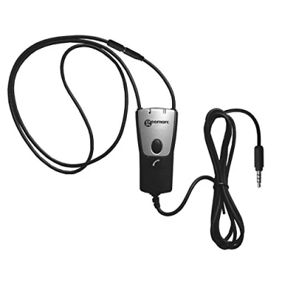Image de Geemarc ILoop+ Boucle Magnétique pour Portables et Autres Appareils Audio Peut Servir de Kit Main Libre Passer des Appels Amplification la Source Sonore Personnes Appareillées