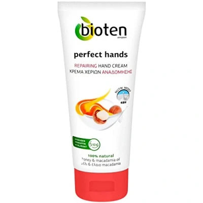 Image de Nourishing &amp; Repairing Hand Cream For Very Dry Chapped Hands, Contains Honey and Macadamia Oil by Bioten