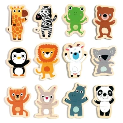 Image de Djeco Coucou Jouet en bois pour enfants, Taille: One Size, Multi coloured