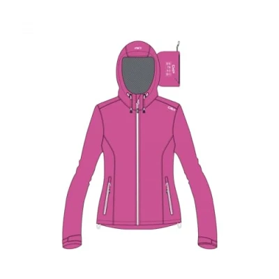 Image de CMP Veste De Pluie Anti déchirure Pour Femmes À Capuche Fixe Femme