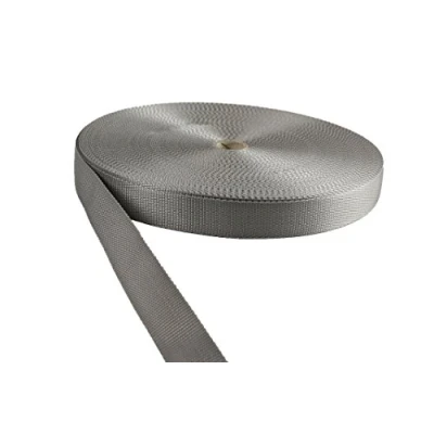 Image de Sangle en polypropylène gris clair 25 mm de large 50 m
