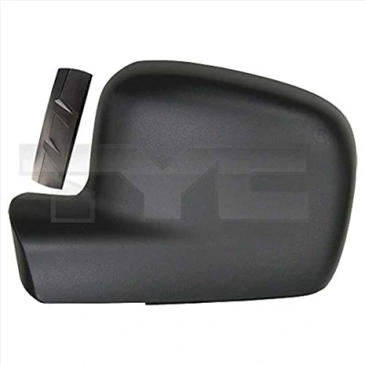 Image de TYC 337 0228 2 Revêtement, rétroviseur extérieur gauche noir VOLKSWAGEN: Transporter 5, CADDY 4 Kasten, 5 Bus