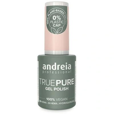 Image de Andreia TRUE PURE Gel Polish Vernis Semi Permanent 100% Vegan à Ongles Professionnel Manucure avec Brillance Intense Dure jusqu&#039;à 3 Semaines 10,5 ml T05 Rose laiteux