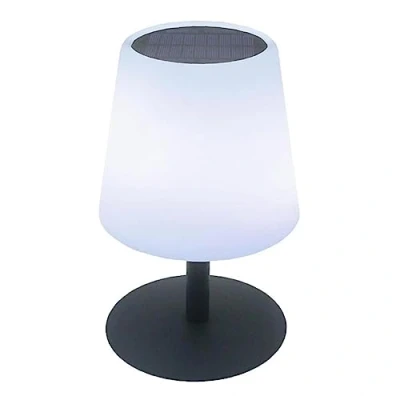 Image de Lampe de table solaire et rechargeable LED blanc chaud/blanc dimmable STANDY TINY SOLAR H25cm