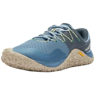 Image de Merrell Trail Glove 7 Chaussures de running neutres, Femme, Taille: 36, Chambray/slate Tissu / matière synthétique
