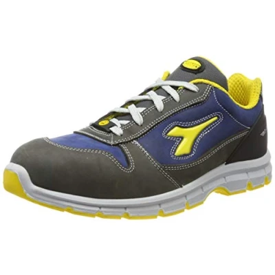 Image de Utility Diadora Mixte Run Low S3 SRC ESD, Grigio Castello Blu Insegna, 39 EU