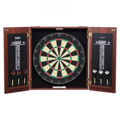 Image de VEVOR dartkastenset officieel dartbord MDF darts 45x3,8cm 6