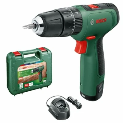 Image de Bosch Home and Garden perceuse visseuse à percussion sans fil EasyImpact 1200 (1 batterie, système 12 V, en coffret de transport)
