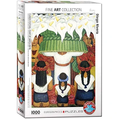 Image de Eurographics Diego Rivera Puzzle pour enfants, Taille: One Size, Multicoloured