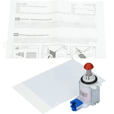 Image de Valve d&#039;échappement lave vaisselle compatible avec Bosch Siemens Neff 11033896 ex 00631199 Erreur E19 + protection instructions service kit original BSH