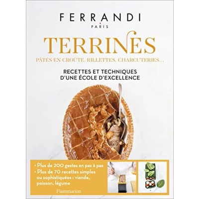 Image de Terrines : pâtés en croûte, rillettes, charcuteries...: Recettes et techniques d&#039;une école d&#039;excellence Livre d’occasion Correct