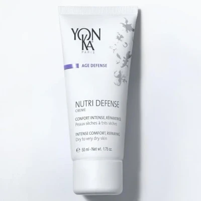 Image de Yon Ka Nutri Defense 50ml Crème Ultra Hydratante SOS 95% d&#039;Ingrédients Naturels,Traitement Riche au Beurre de Karité avec Prébiotiques et Probiotiques