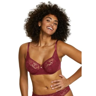 Image de Sans Complexe Suzie Soutiengorge à armatures, Femme, Taille: 105D, Raspberry red