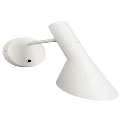 Image de BarcelonaLED Applique Murale Nordique Moderne avec Interrupteur Lampe de Lecture Design Élégant Réglable Blanc E27 Prise pour Chambre Salon
