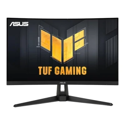 Image de ASUS TUF Gaming VG27VH1B Ecran PC eSport 27&quot; FHD Dalle VA incurvée 16:9 165Hz 1ms 1920x1080 HDMI &amp; VGA Haut parleurs AMD FreeSync Premium ELMB 120% sRGB