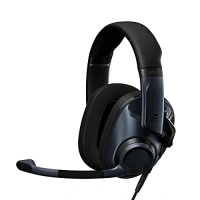 Image de Epos H6 Pro Casque Audio Fermé avec Micro Arceau Léger Soulever pour Mettre en Sourdine Confortable PC, MAC, PS4, PS5, Xbox Série X, One, Nintendo Switch (Noir)