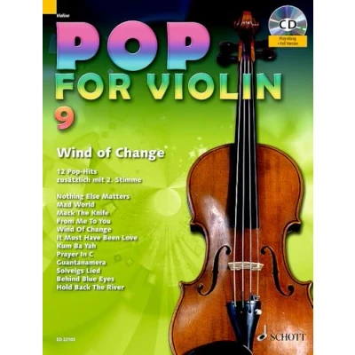Image de Pop for violin Volume 9 +CD violon et second ad libitum