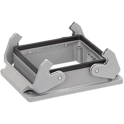 Image de Harting 09 30 032 0301 Base connecteur très résistant, profil bas, Han série B, support, cloison 32B, 32B Hoods &amp; Insère