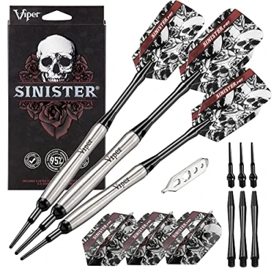 Image de Viper Sinistre 95% tungstène Fléchettes à Pointe Souple