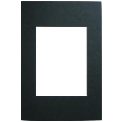 Image de Walther Design Passe Partouts noir pour la taille du cadre : 30 x 40 cm, de l’image 20 cm Passepartouts PA041B