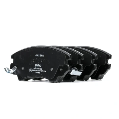 Image de VALEO 302117 Jeu de plaquettes frein FIRST Essieu avant contact signal d&#039;usure inclus avec tôle anti bruit OPEL: Insignia A Sports Tourer