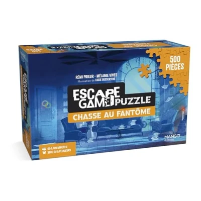 Image de Escape Game puzzle Chasse au fantôme Assemblez le étape après puis résolvez les énigmes cachées ! (Coffret)