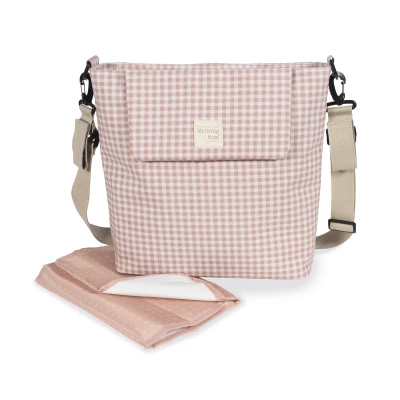 Image de Sac Layette rose I love Vichy