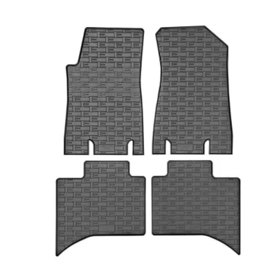 Image de AutoStyle Set CK RMX02 Ensemble de tapis sol Caoutchouc 4 noir 730mm 530mm
