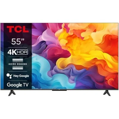 Image de TCL P655 55P655 TV 139,7 cm (55 ) 4K Ultra HD Smart Wifi Noir Neuf