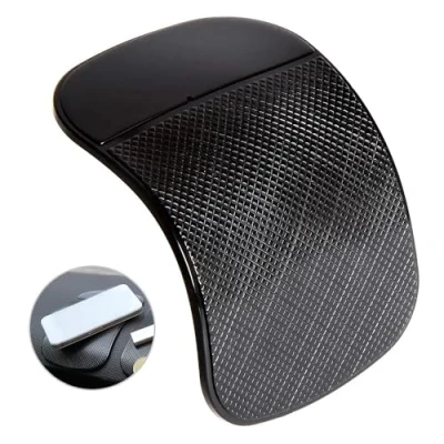 Image de Voarge Support de téléphone portable ou tablette, tapis antidérapant avec forte adhérence, qualité supérieure, pour tableau bord voiture