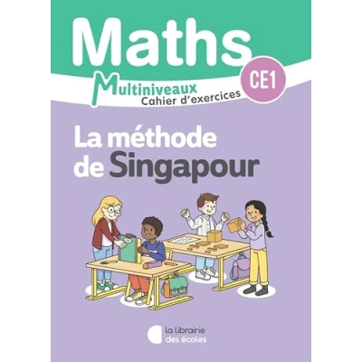 Image de Mathématiques CE1/CE2 (2025) Méthode de Singapour Cahier d&#039;exercices CE1