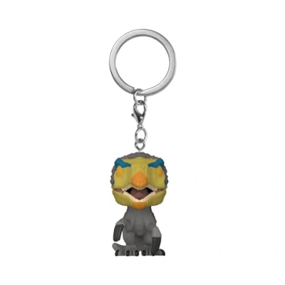 Image de Funko Pop! Keychain: JW3 Slasher Dino Therizinosaurus Jurassic World 3 Mini Figurine en Vinyle à Collectionner Porte clés Fantaisie Cadeau de Noël Idée Produits Officiels