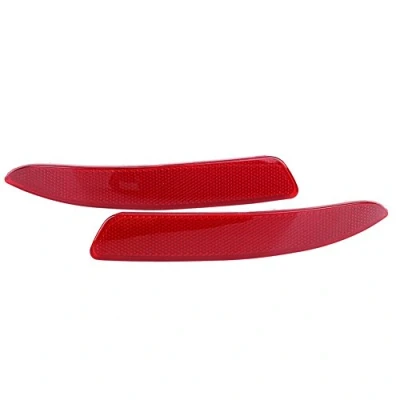 Image de Pare chocs Delaman réflecteur Gauche et Droite arrière Compatible avec X5 E70 2007 2013 63217158949 63217158950