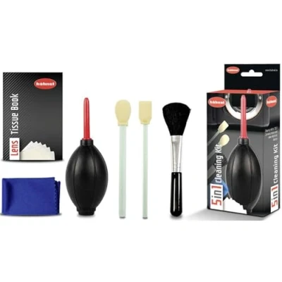 Image de Kit de nettoyage HAHNEL 10021080 Soufflet avec pinceau Accessoires pour appareil photo