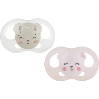 Image de Tigex Soft Touch Set de 2 Sucettes Taille 0 6 Mois