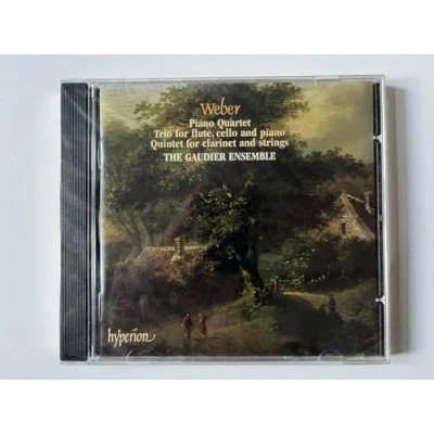 Image de Weber : Piano Quartet, Trio for flute, cello and piano, Quintet clarinet &amp; strings