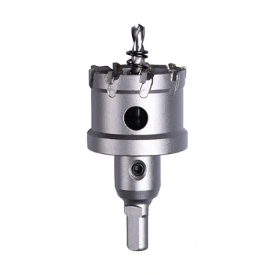 Image de Scie cloche bimétallique en carbure T.C.T robuste LAIWEI de qualité industrielle coupe trou acier inoxydable 1 3/8&quot;(35mm)