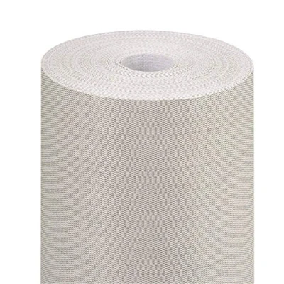 Image de Rouleau de table aspect lin 1,20 m x 25 Blanc