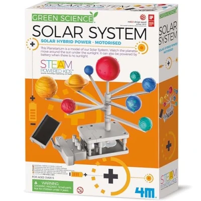 Image de 4M 403416 Green Science Motorised System Solar Hybrid Power, Multi Colour