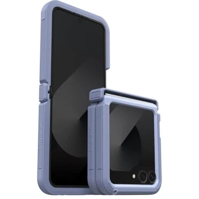 Image de OtterBox Defender XT Coque pour Samsung Galaxy Z Flip6, Antichoc, Anti Chute, Robuste, supporte 4 x Plus de Chutes Que la Norme Militaire, téléphones Pliables, Mauve