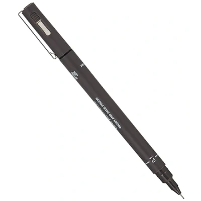 Image de Uni Ball Feutre Technique Pin 01200 GF, Gris foncé