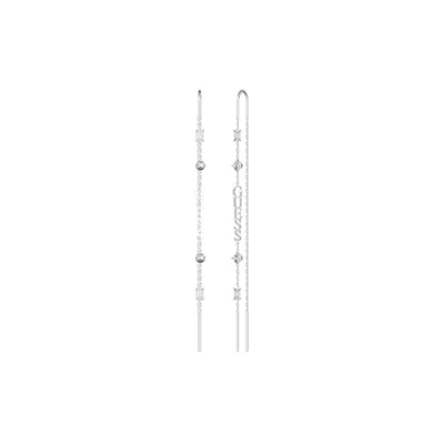 Image de Boucles d&#039;oreilles Guess JUBE03297JWRHT U Taille Unique Métal Non précieux Argenté