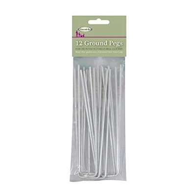 Image de Haxnicks Peg010101 X12 Piquets de Sol, Vert, 25 x 8 0,10 cm