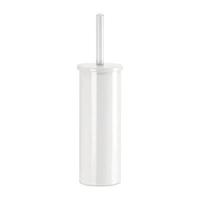 Image de Gedy Blanc Taipei, Brosse WC en Acier Inoxydable, Garantie 2 Ans, Dimensions 36 x 8,4 cm, Design R&amp;S, Unique